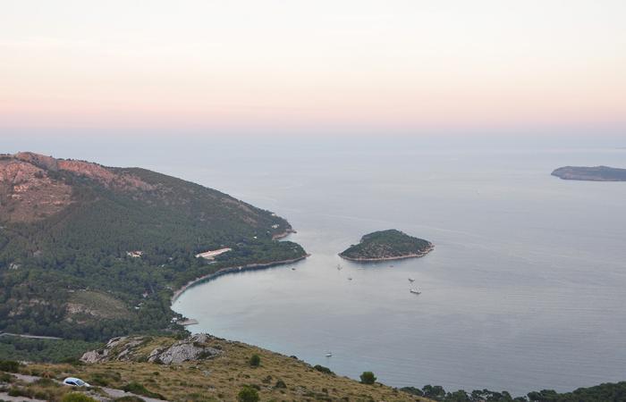Vistas de la bahía de Formentor